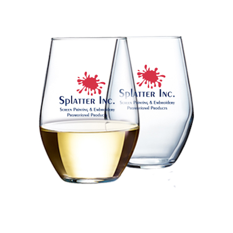 11.5 oz Concerto stemless goblet wine glass 1