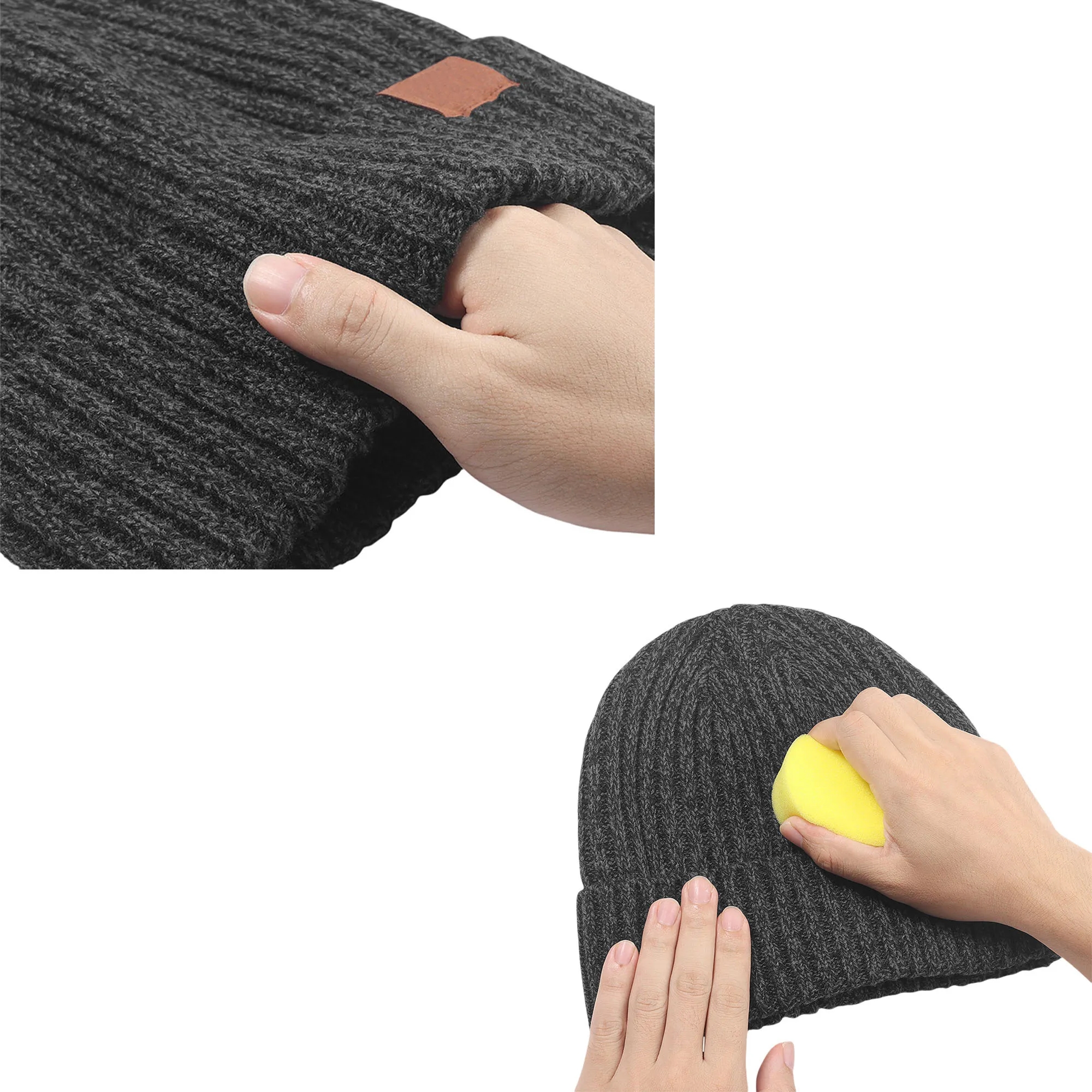 Warm Knitted Beanie Hat 9