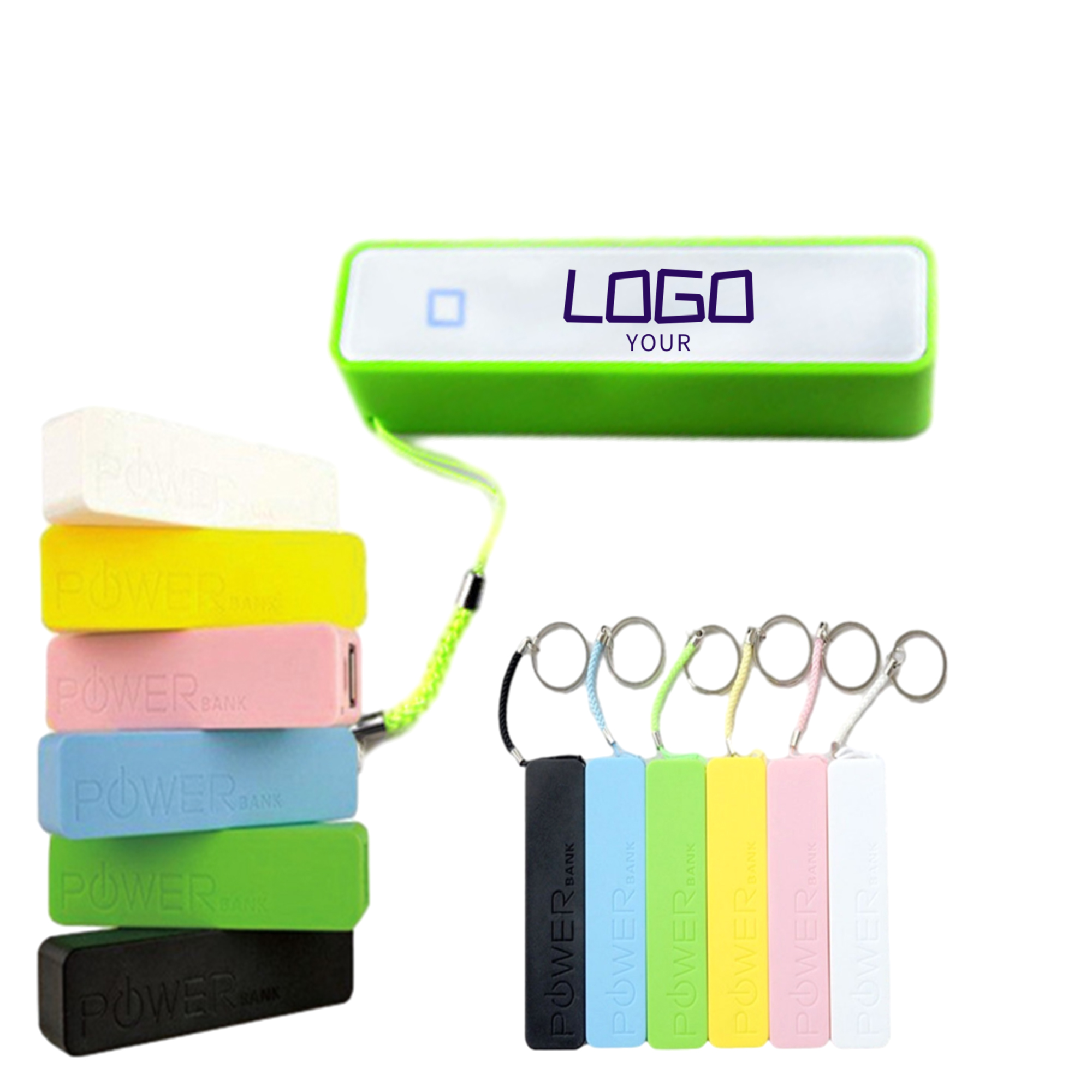 Mini Keychain Power Bank 2