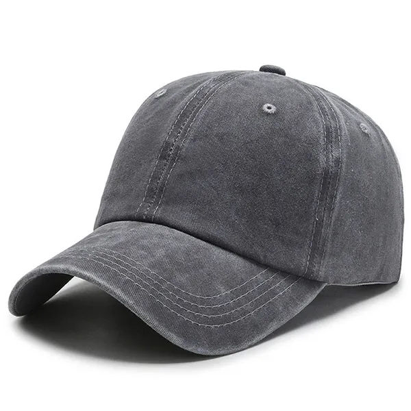 Washed Cotton Baseball Cap 3