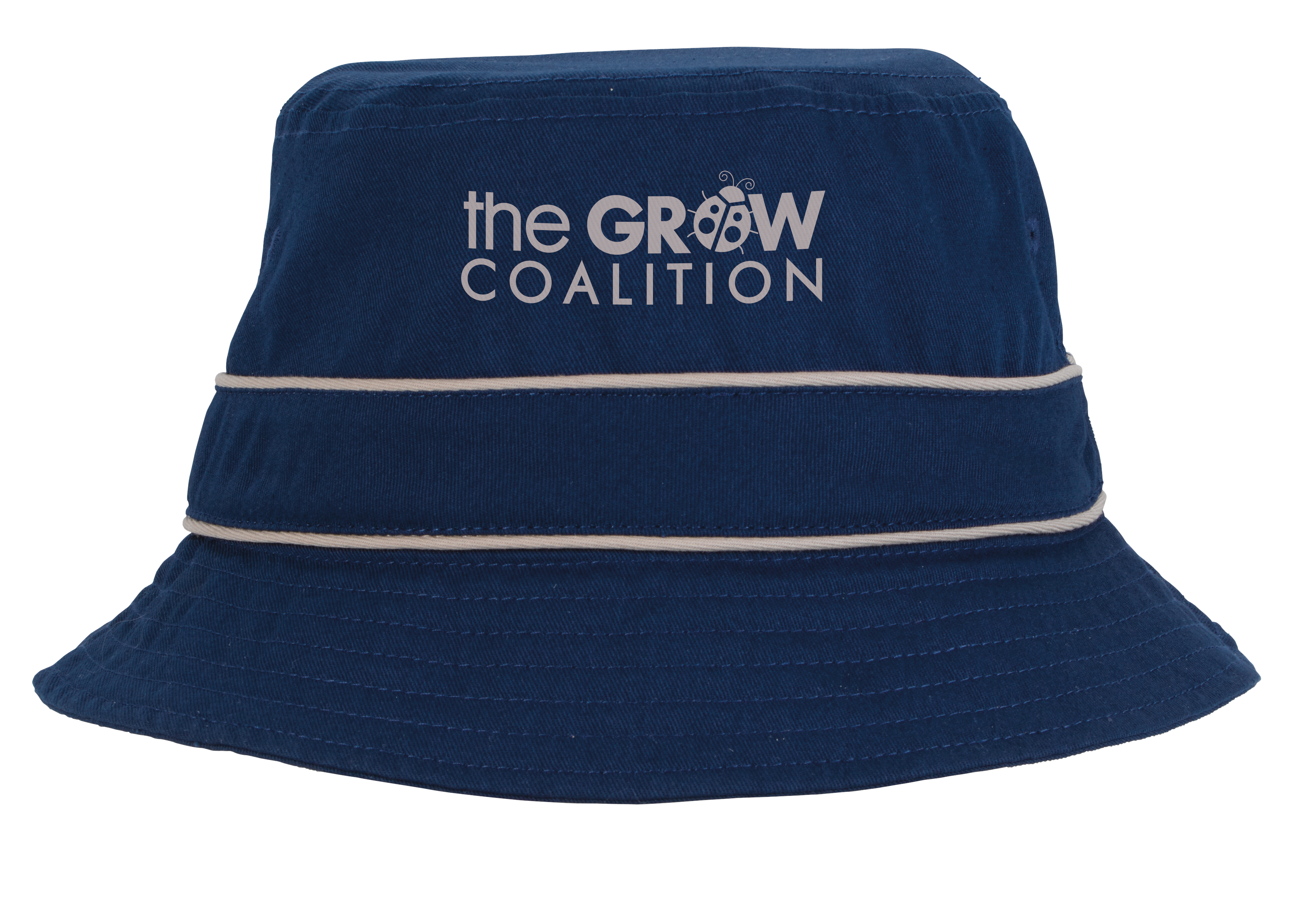 Cotton Bucket Hat with Trim 17