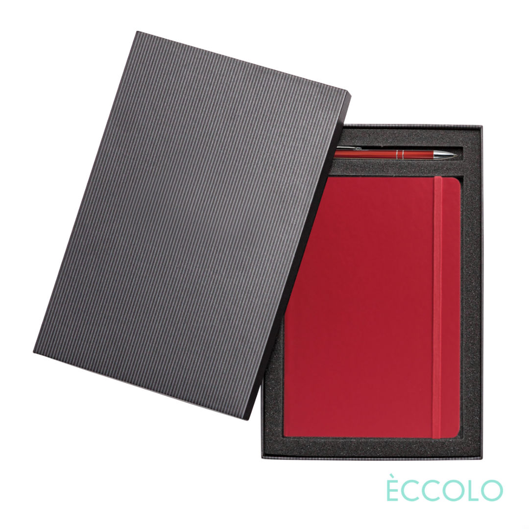 Eccolo® Techno Journal/Clicker Pen Gift Set - (M) 4