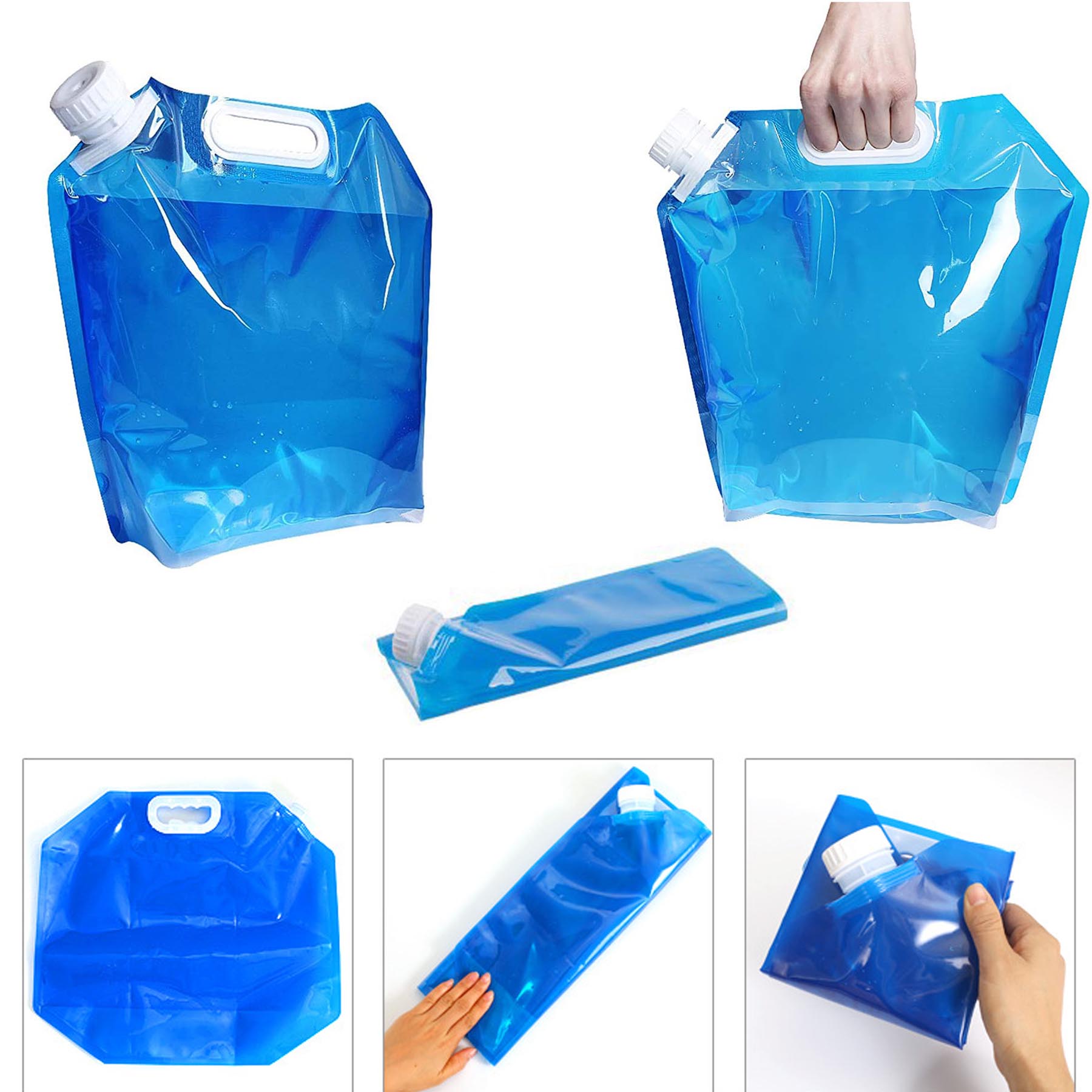 10L Folding Water Bag 2