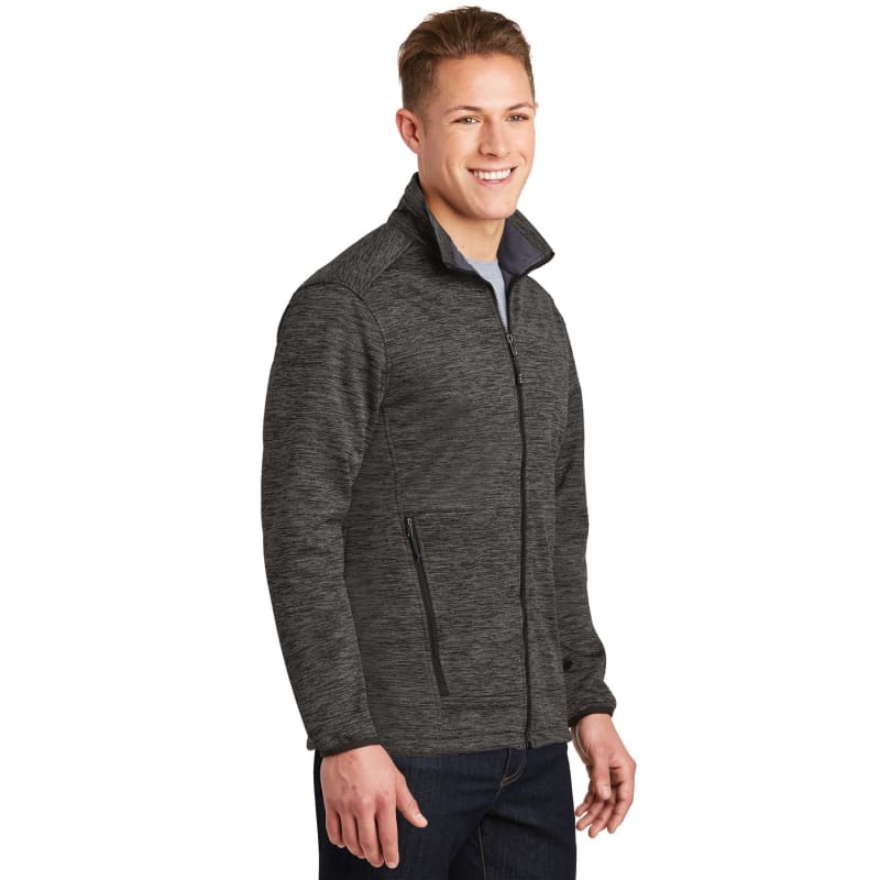 Sport-Tek PosiCharge Electric Heather Soft Shell Jacket. 10