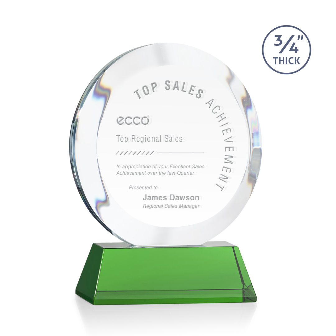 Gibralter Award on Newhaven Base - Green 2