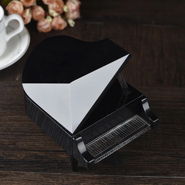 Black Crystal Piano Music Box 7