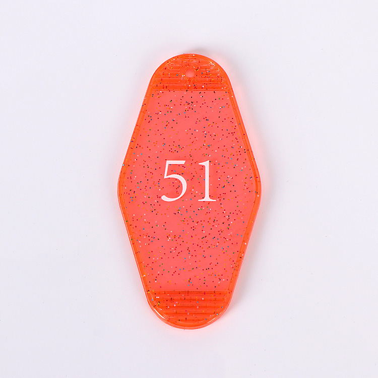 Motel Key Tag W/ Keyring 60
