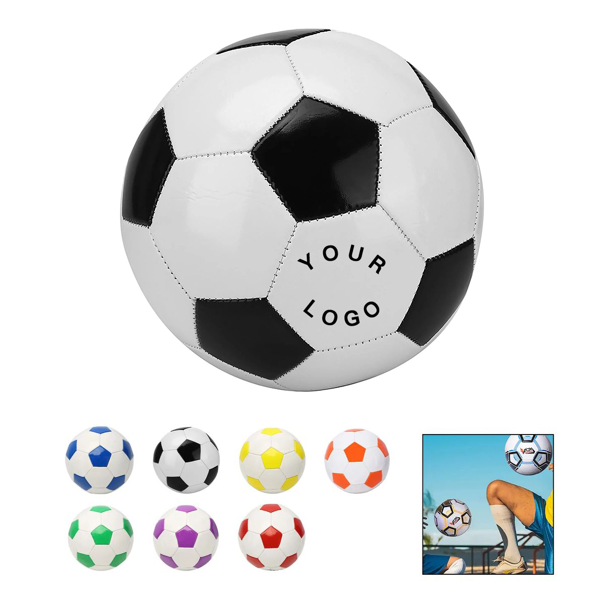 PU Soccer Ball for Backyard and Park Play 4