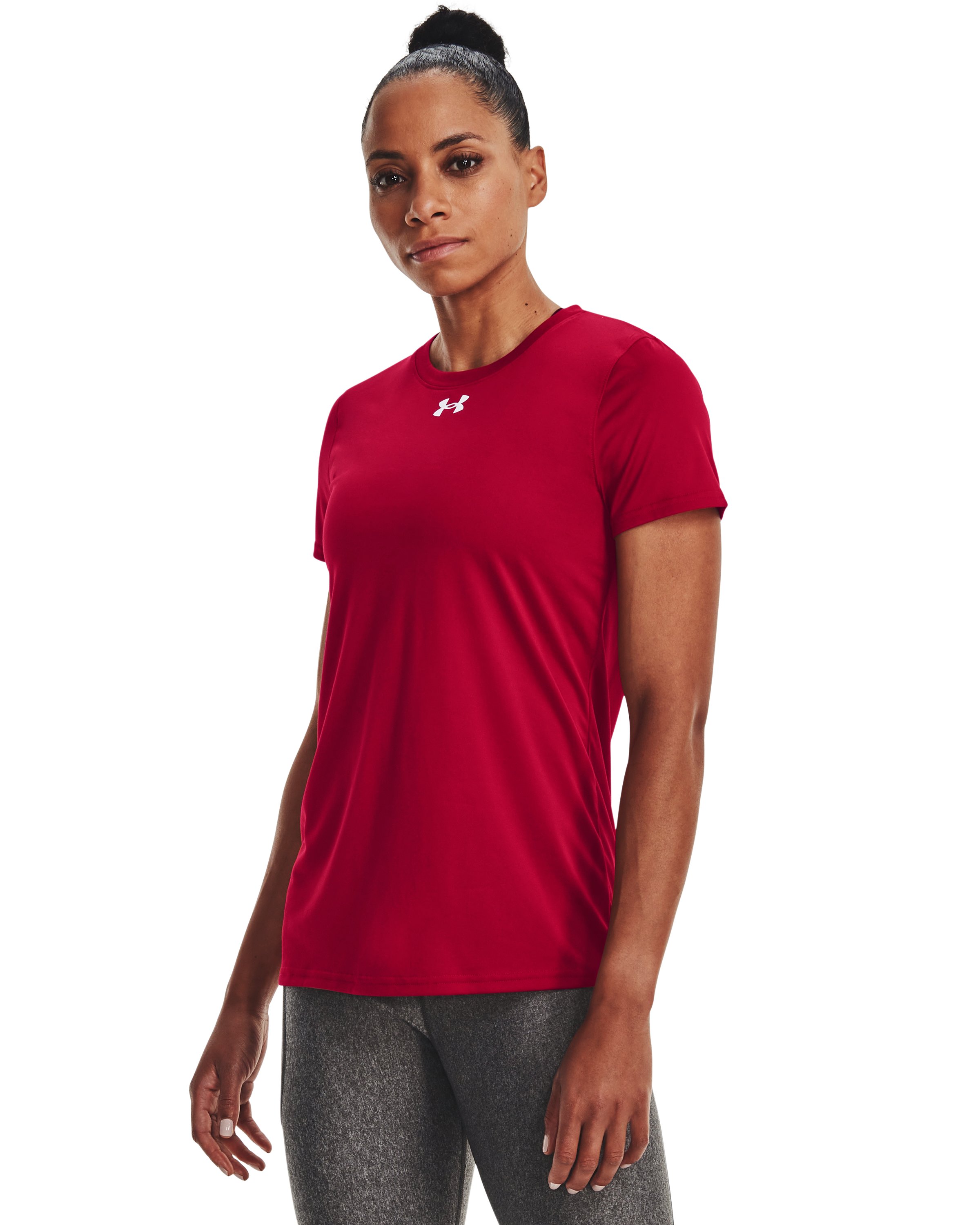 UA Tech Team Women's Short Sleeve 3