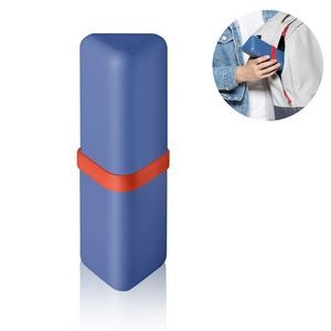 Travel Cup And Toothbrush Holder With Toothpaste Compartment 10