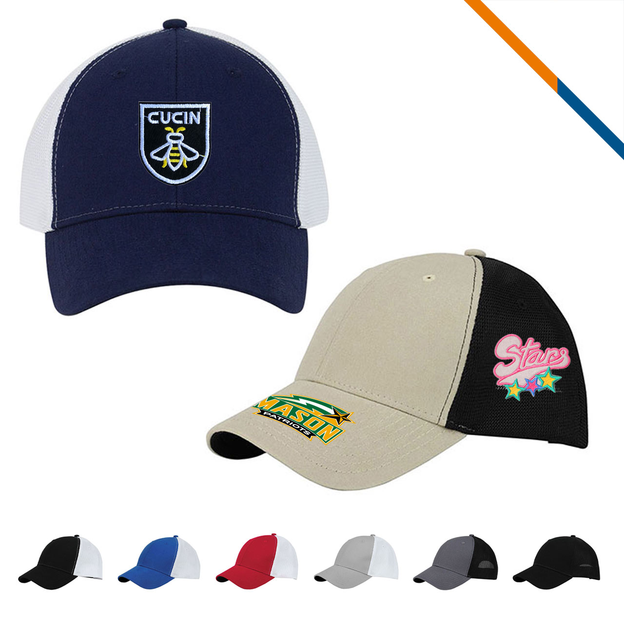 AirTrux Deluxe Brushed Cotton Twill Trucker Performance Cap 5