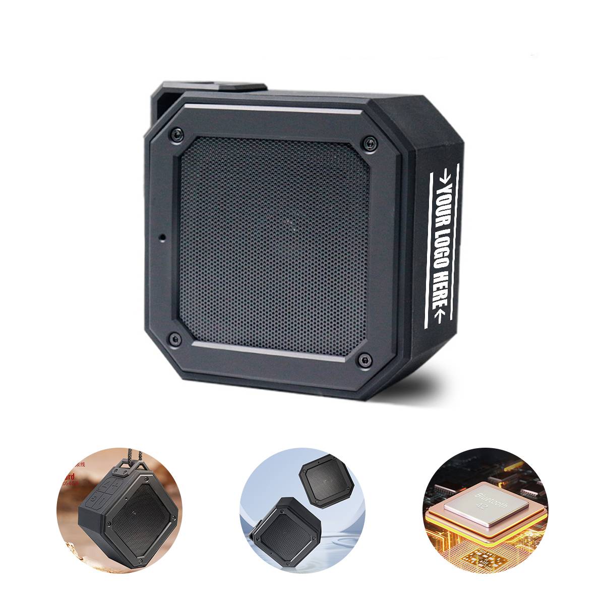 Bluetooth Speaker Loud 360Degrees Hd Surround Sound W/Bass