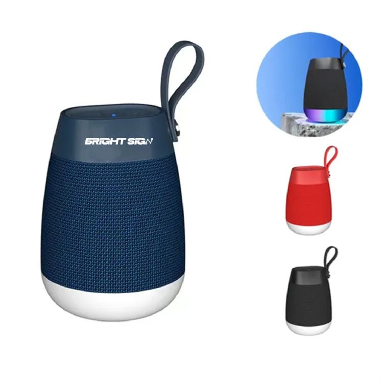 Bluetooth Speaker with RGB Light Mini Speaker Stereo 2