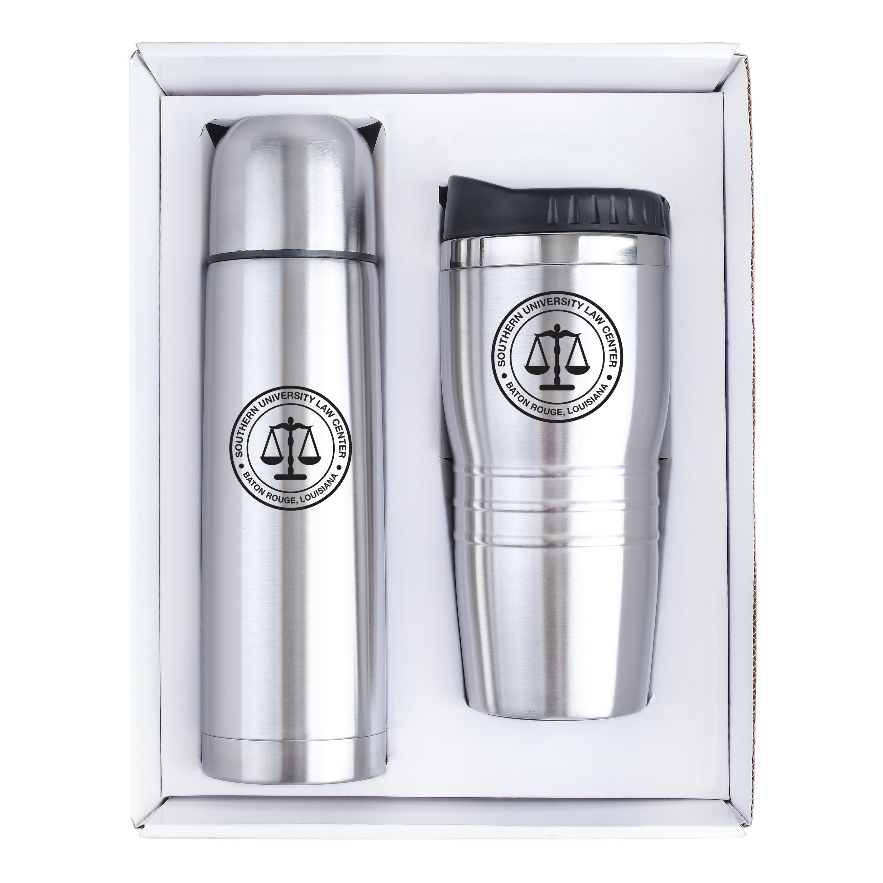 Stainless Steel Thermos & Tumbler Gift Set 5
