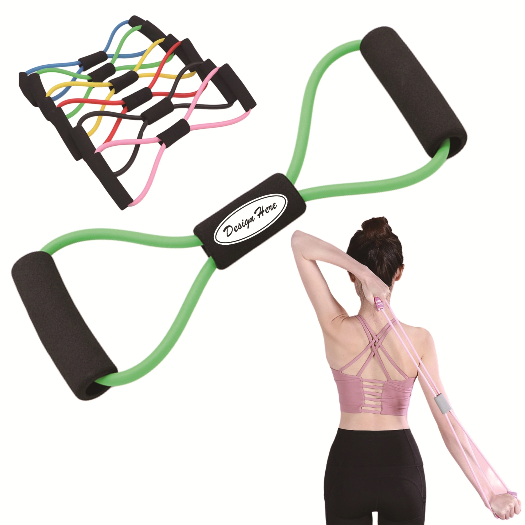 Fitness Stretch Expander Yoga Pull Rope 2