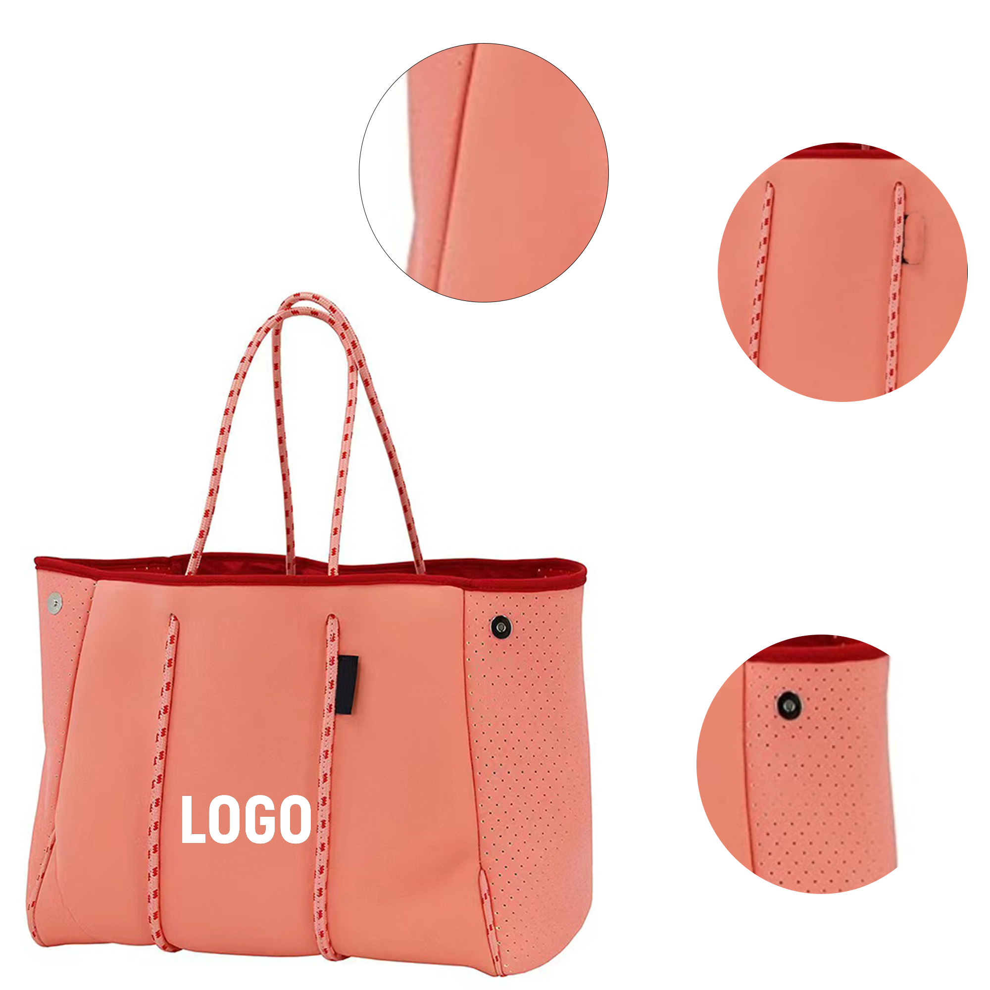 Multipurpose Beach Bag With Inner Zipper Pocket 2
