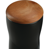 Reno Double Wall Ceramic Tumbler w/Wood Lid 10oz 39