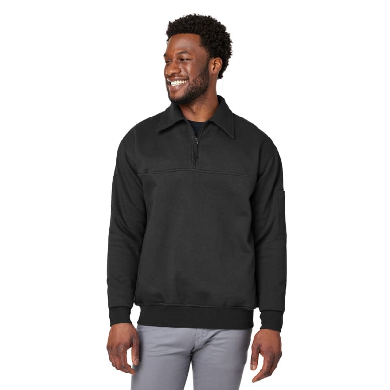 Harriton Men's ClimaBloc™ Heavyweight Quarter-Zip 6