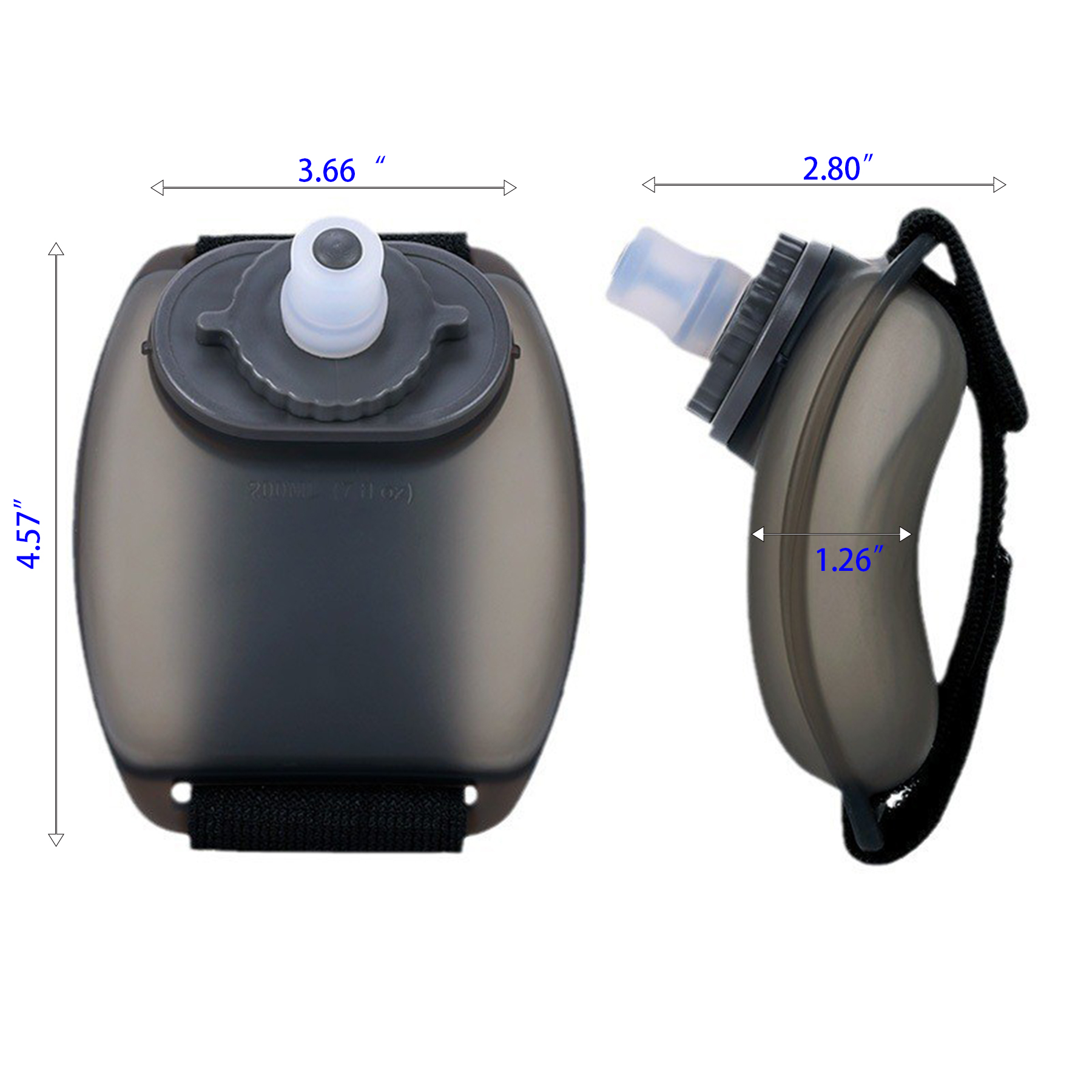 7oz/200ml Wrist Water Bottle 2