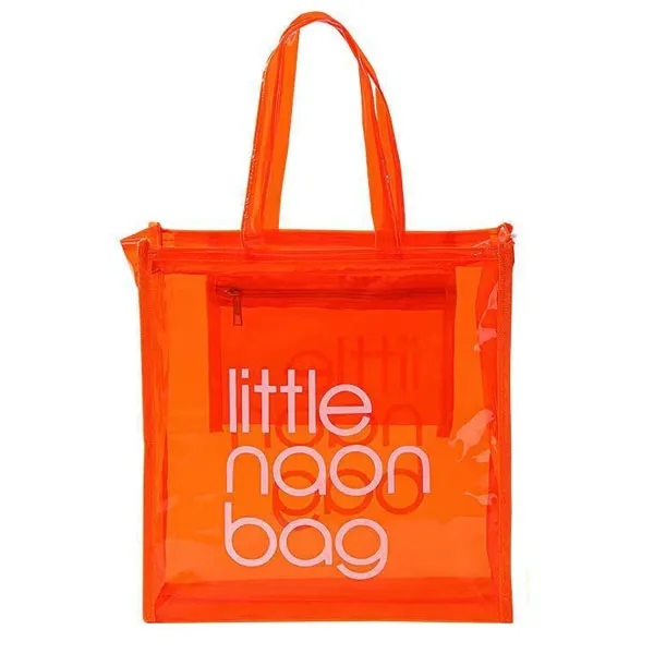 Colorful Transparent PVC Neon Tote Bag 4