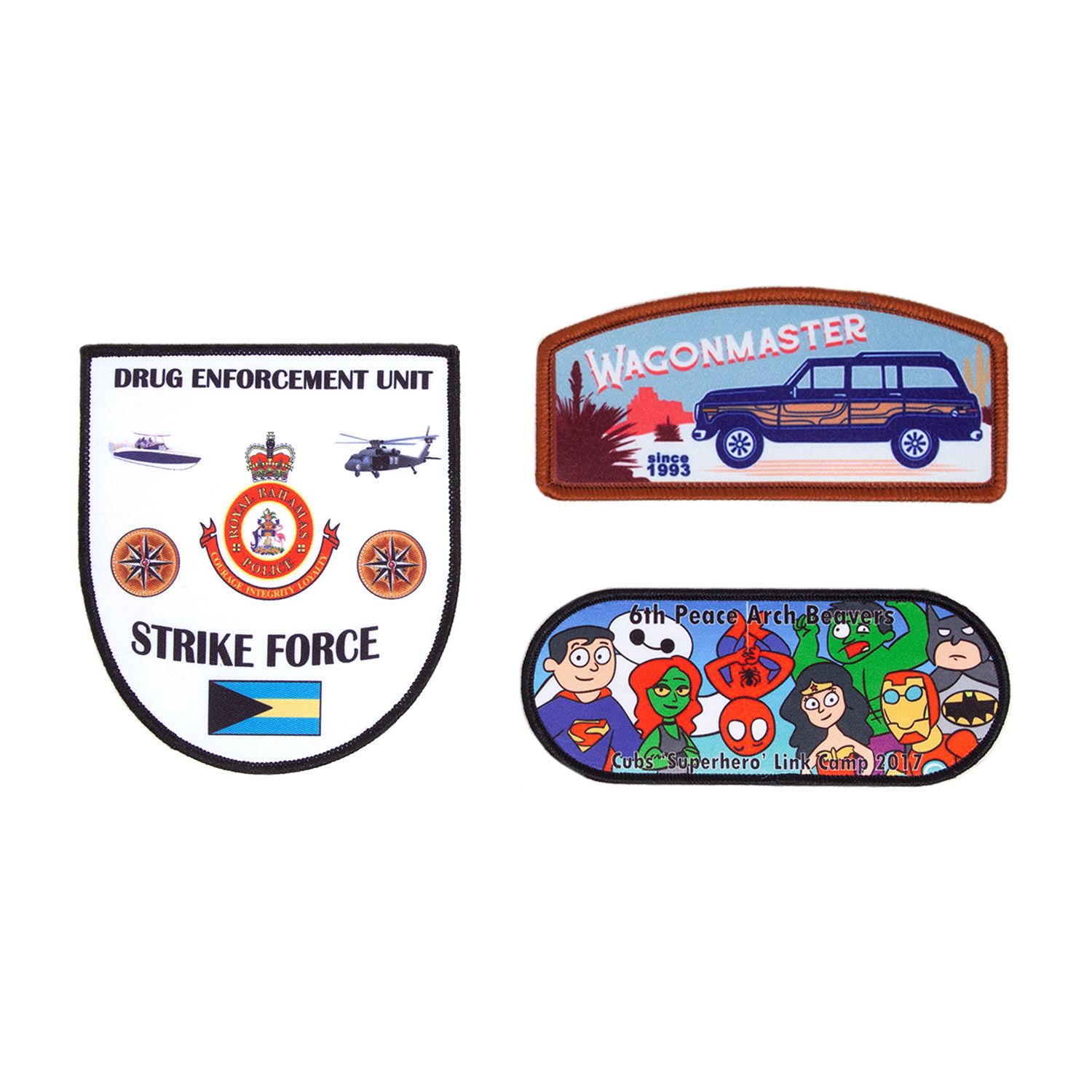 6.5" Dye Sublimated Patch 2
