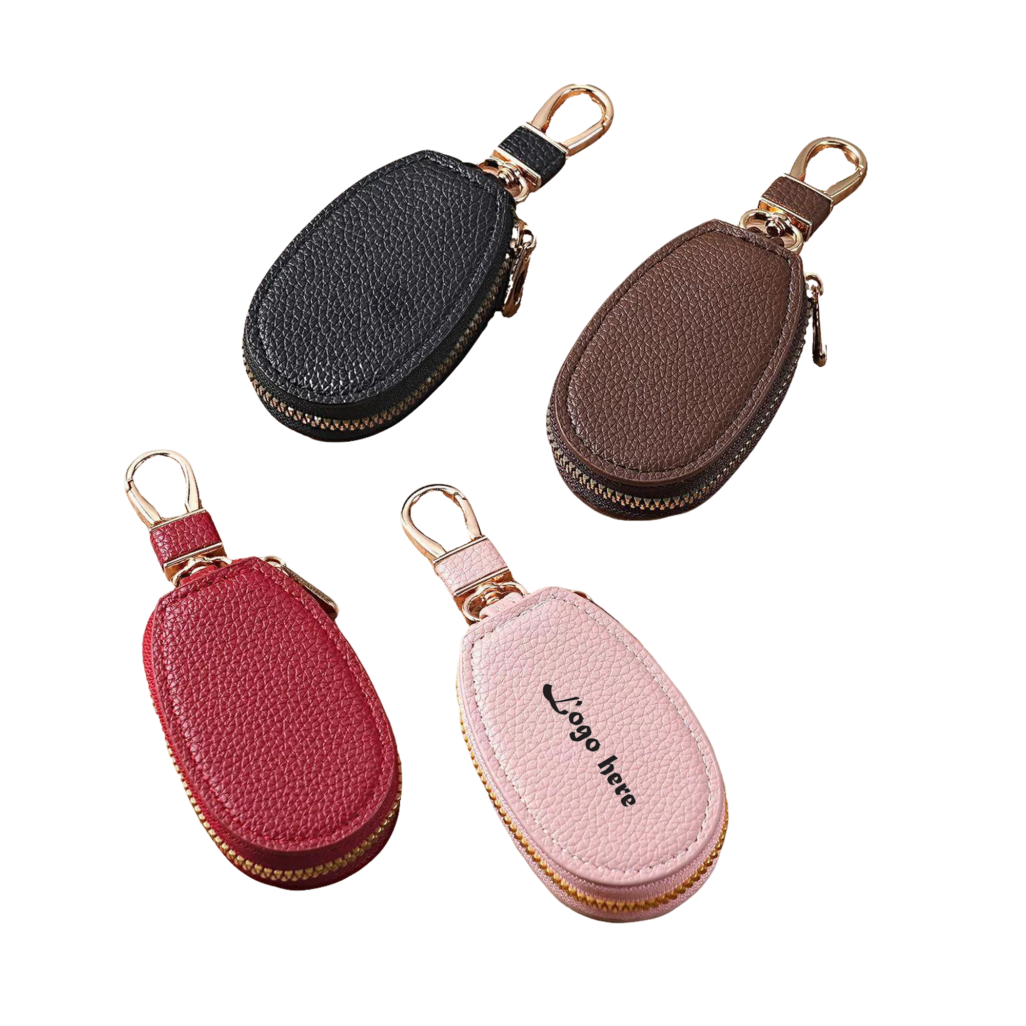 Mini Universal Car Key Case Minimalist Pendant Keychain 2