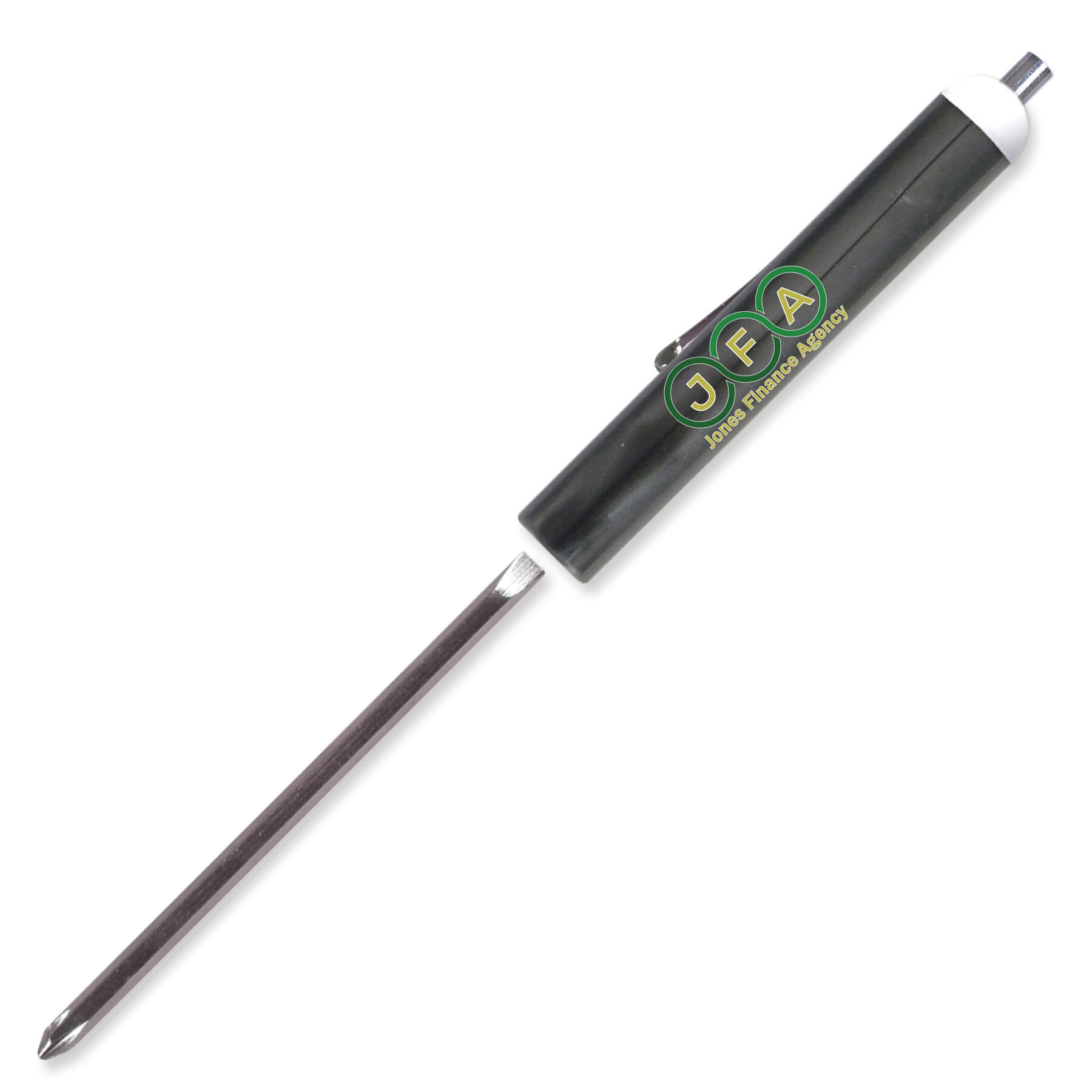 Pocket Screwdriver Reversible Flat Blade + Magnet Top 44