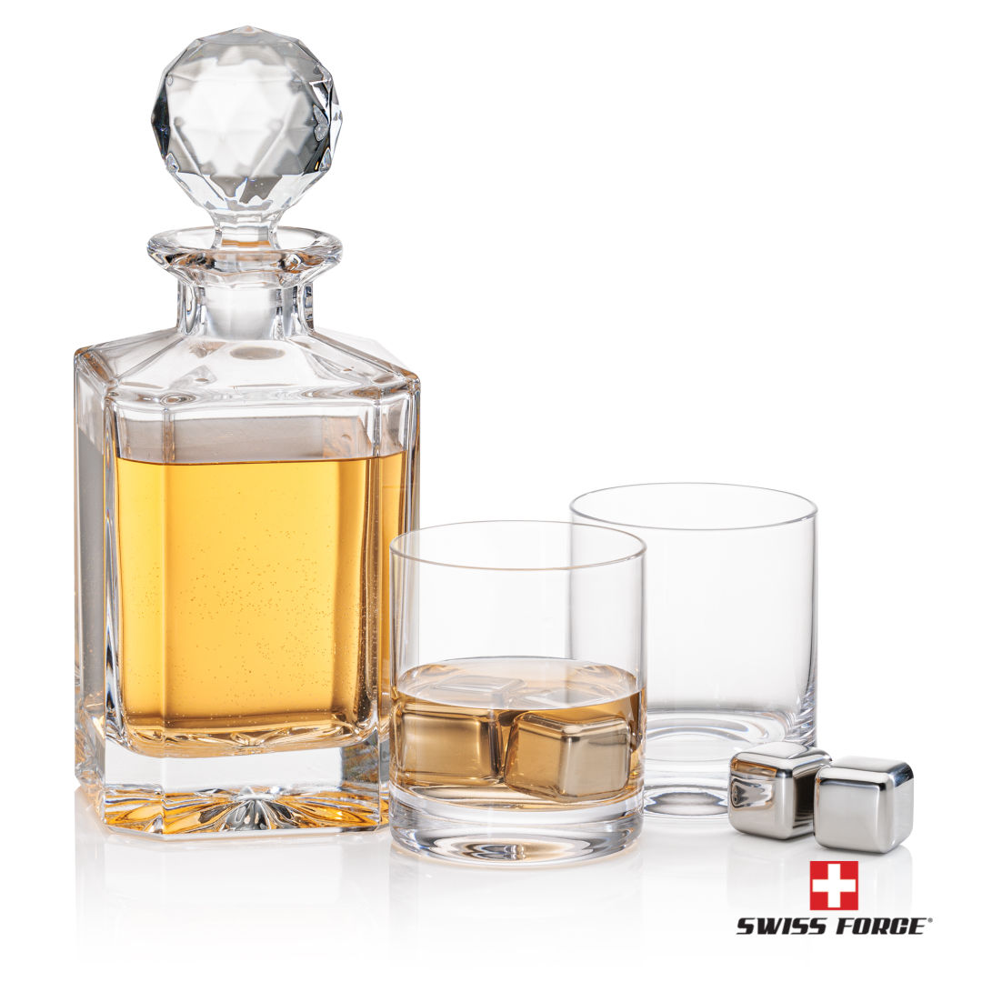 Bainbridge Decanter Set & Ice Cubes 3