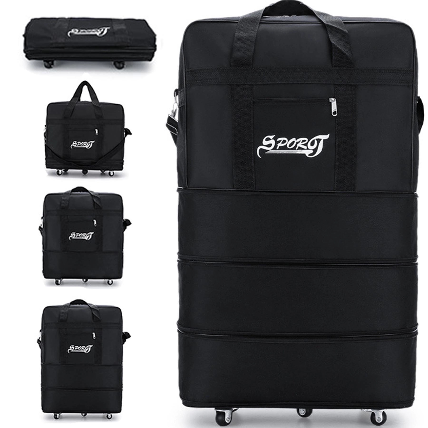 Adjustable Capacity Rolling Duffel Bag 2