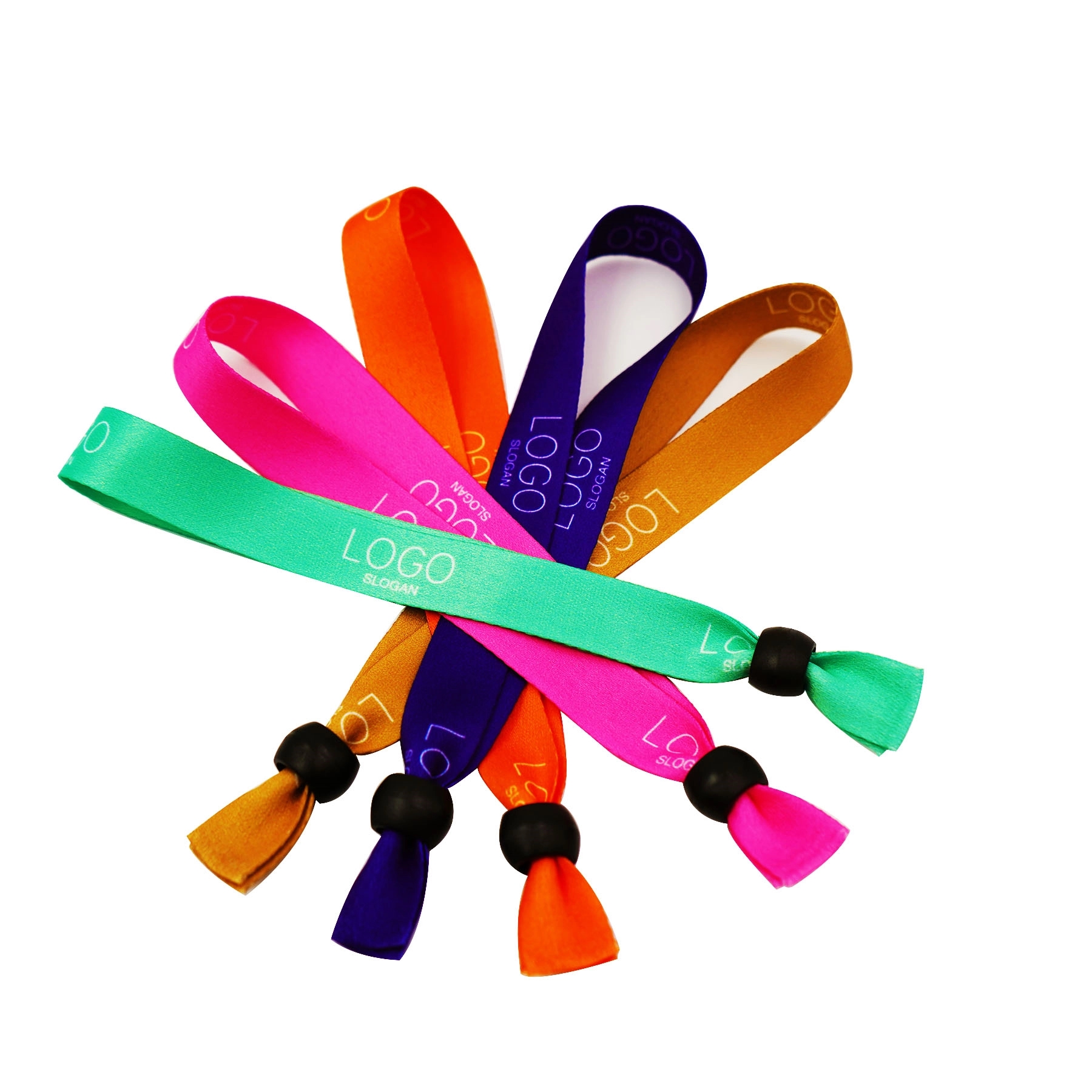 Polyester Sublimated Wristbands One time Use 3