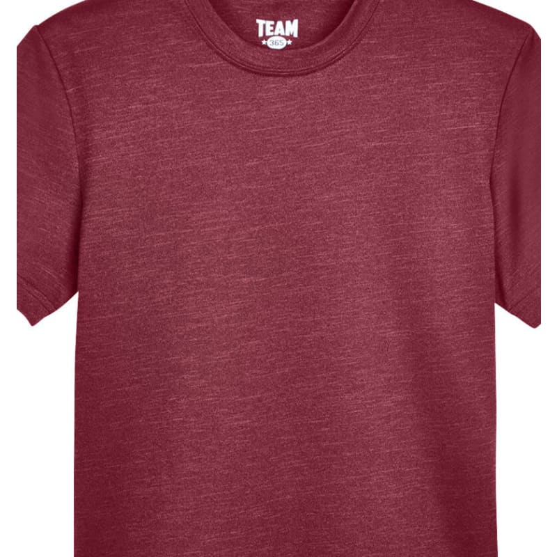 Team 365 Youth Sonic Heather Performance T-Shirt 7