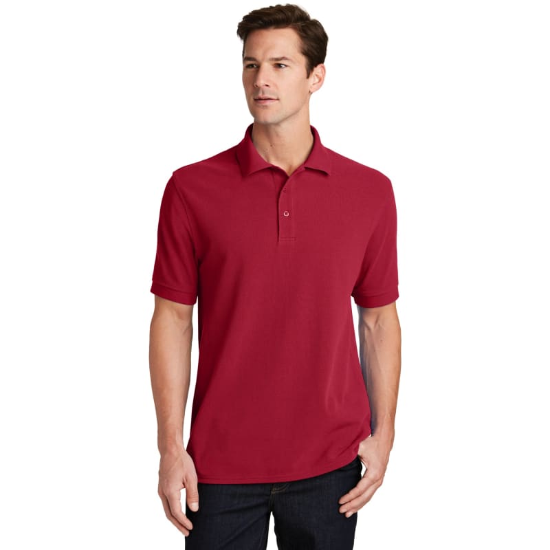 Port & Company Combed Ring Spun Pique Polo. 42