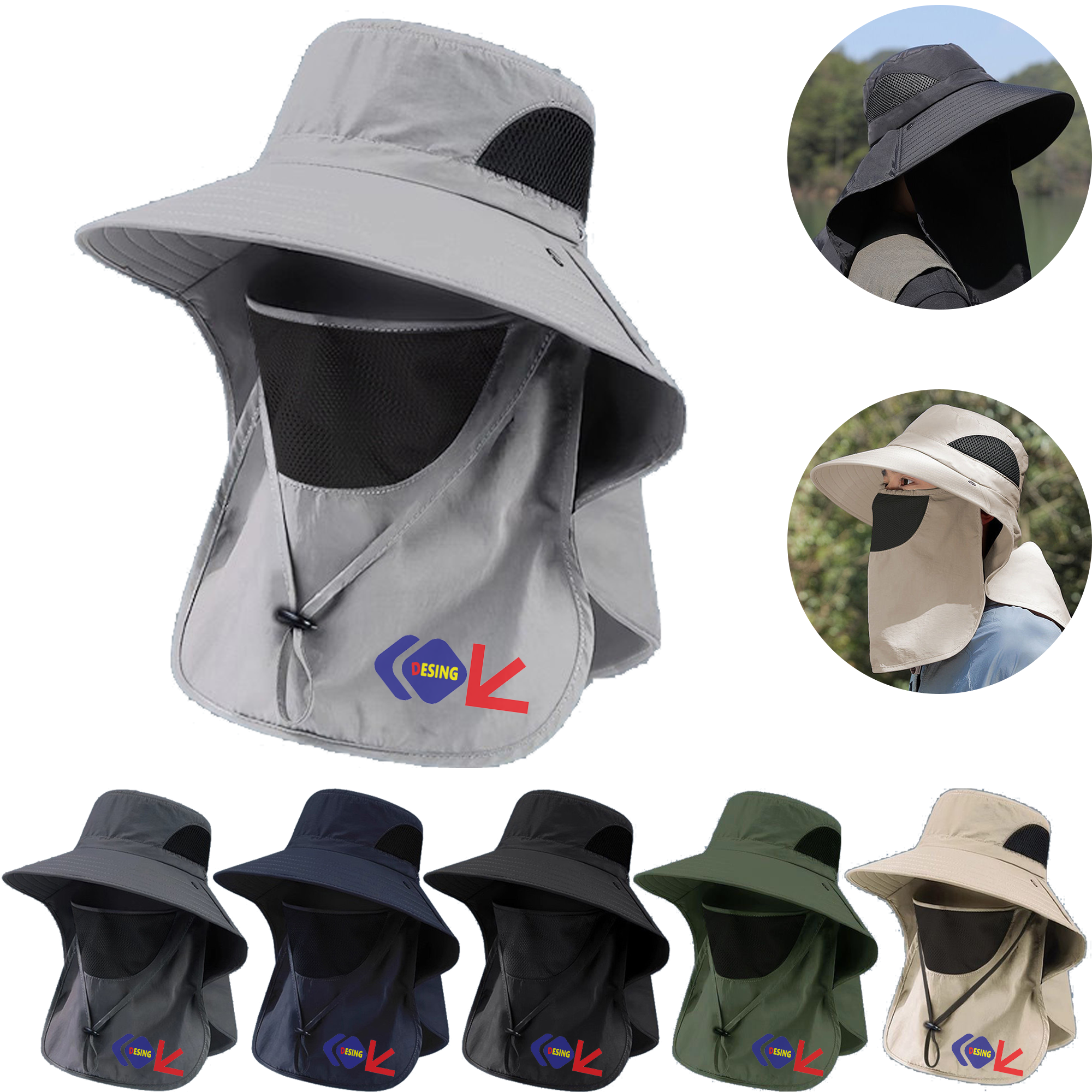 MOQ 10pcs Bucket Hats 1
