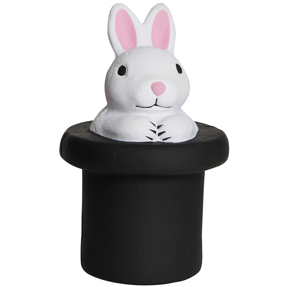 Magic White Rabbit in Top Hat Stress Reliever 8