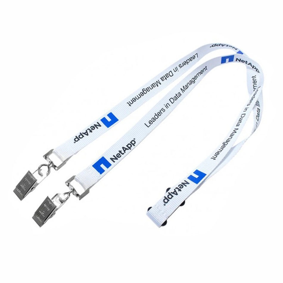3/4" Lanyard w/ Bouble Bulldog Clip 7