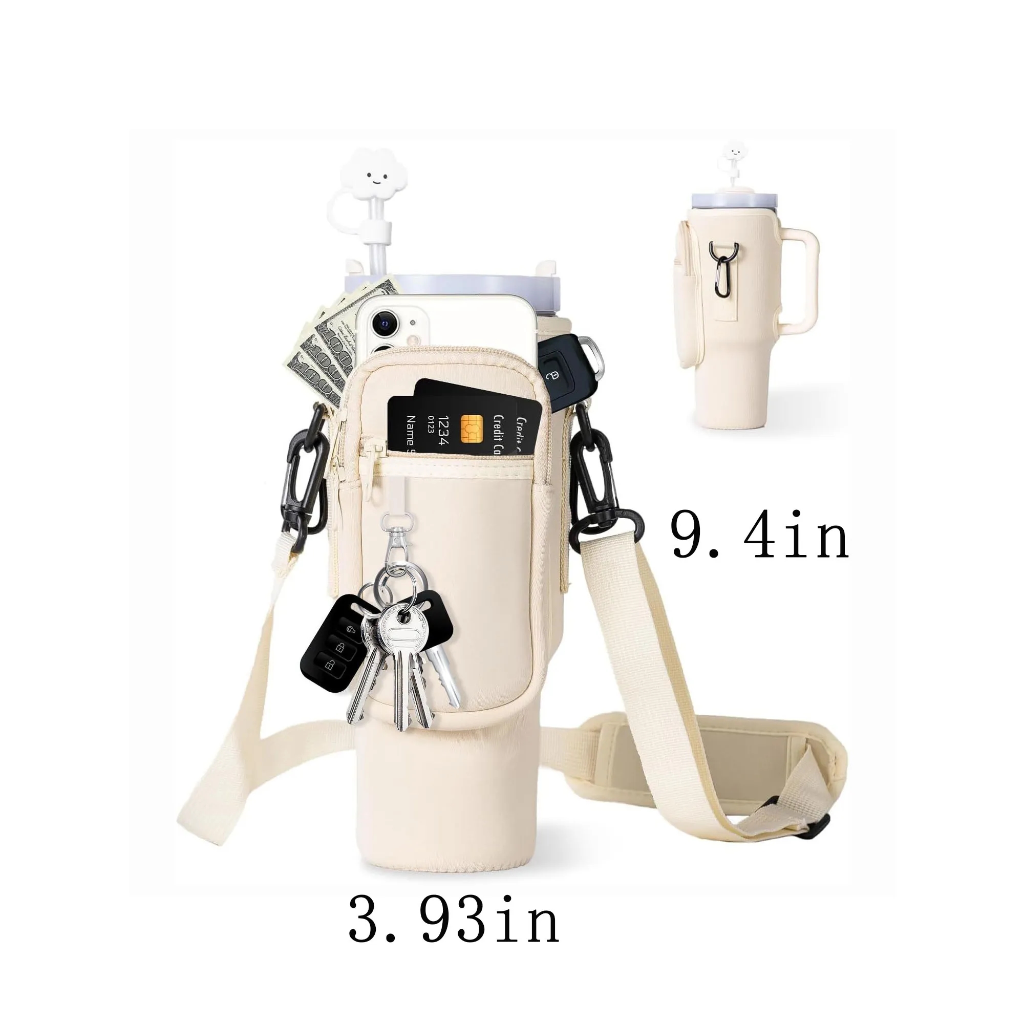 Water Bottle Carrier Bag for 40 oz Tumbler 2
