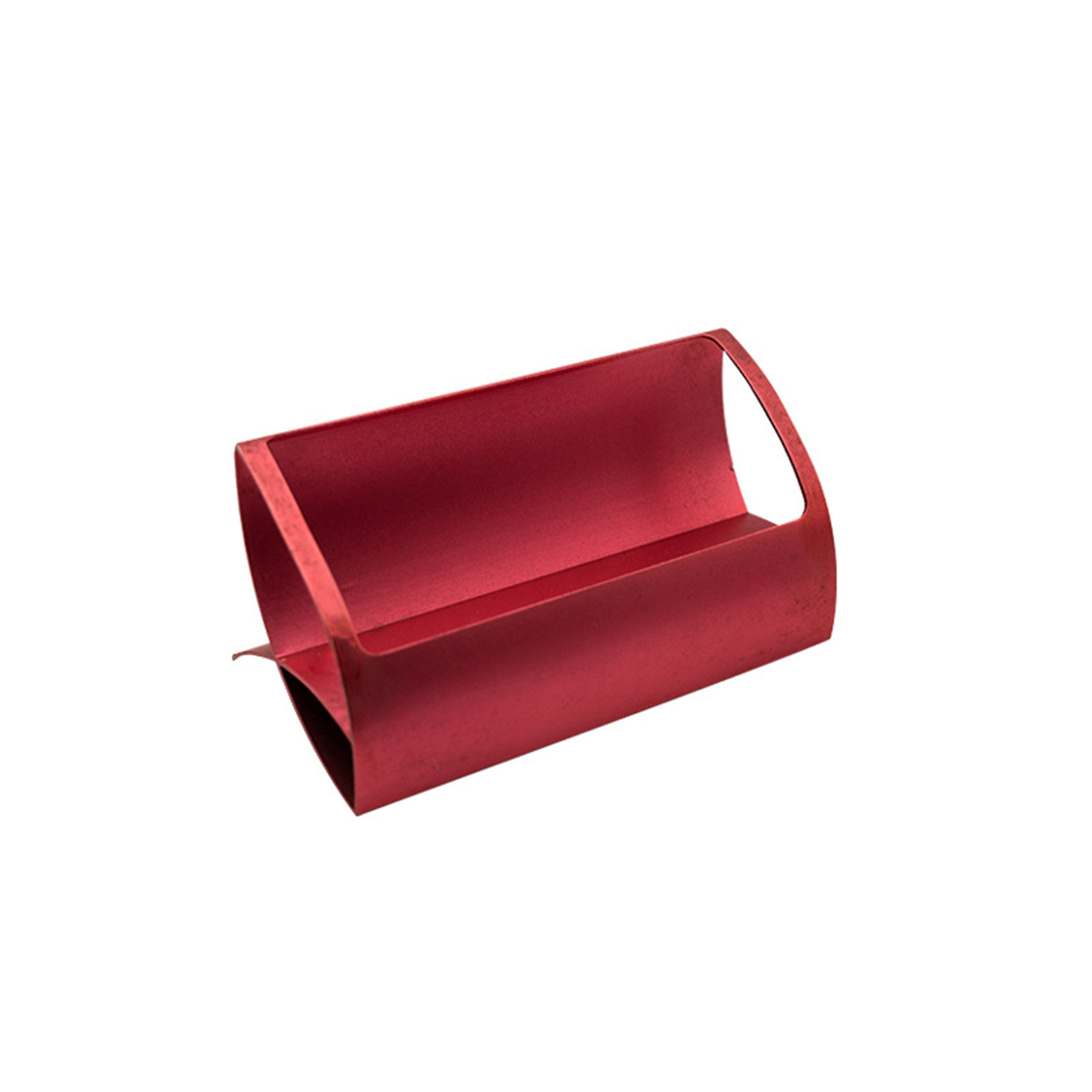 Modern Aluminum Business Card Holder for Desk 3