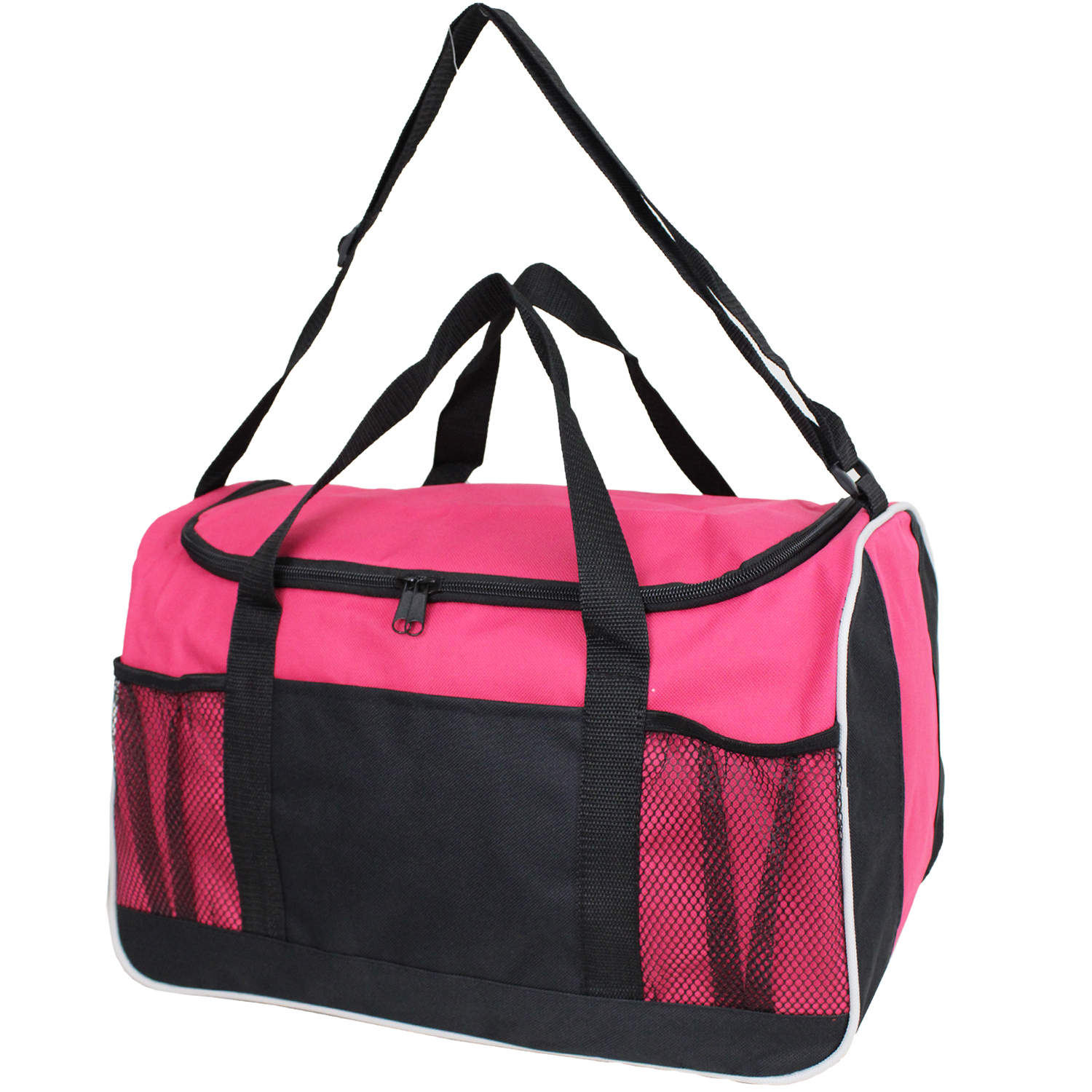 30% OFF - Rose Pink Sports Duffel Bag 3