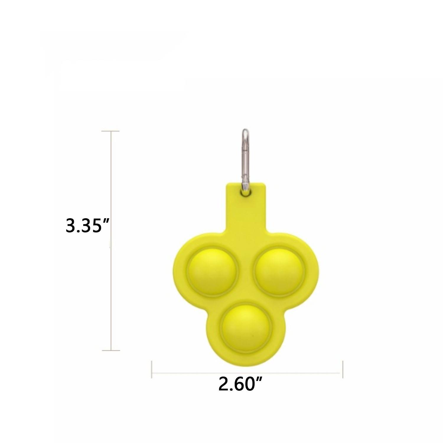 Pop Bubble Fidget Toy Keychain 6