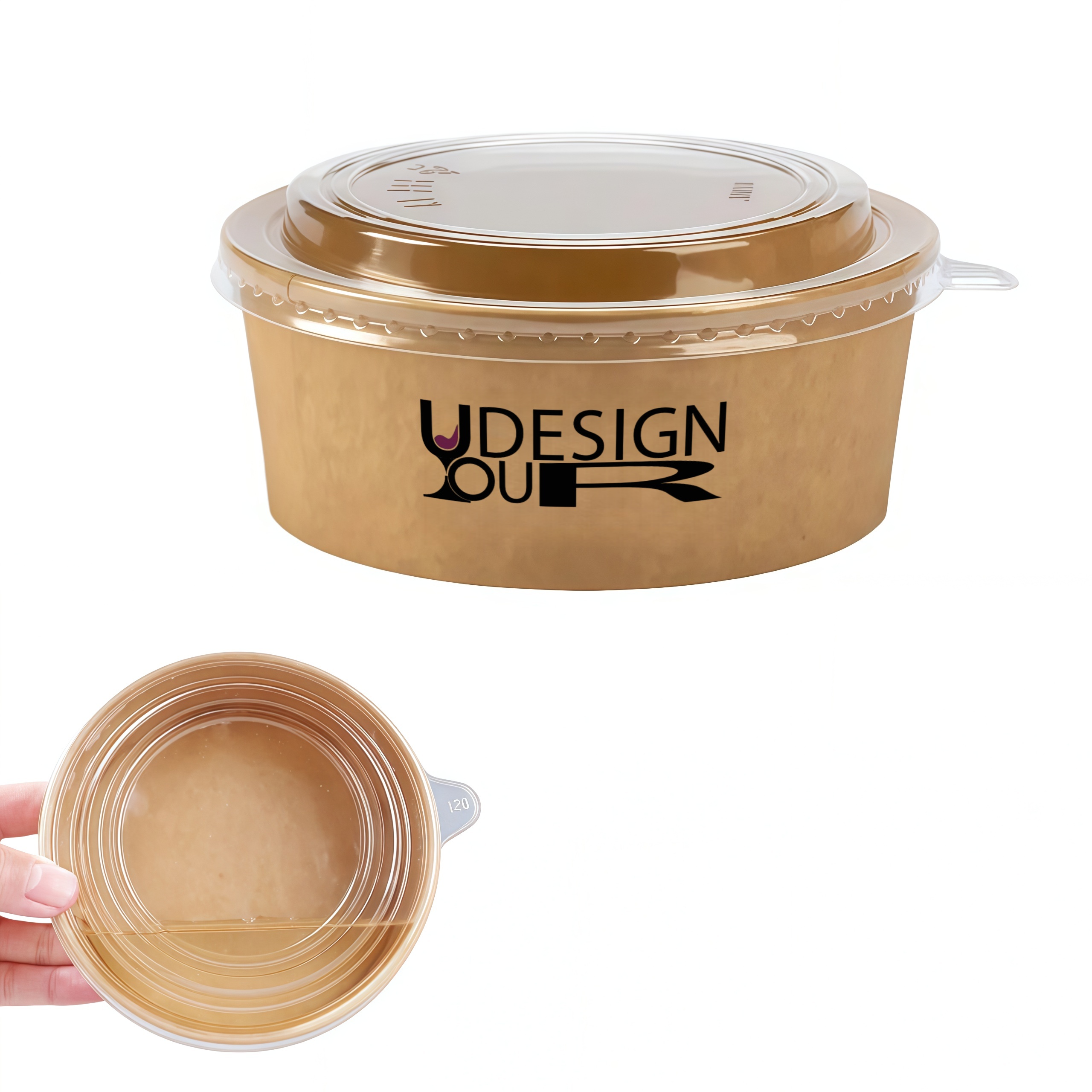 25oz Disposable Lunch Box 2