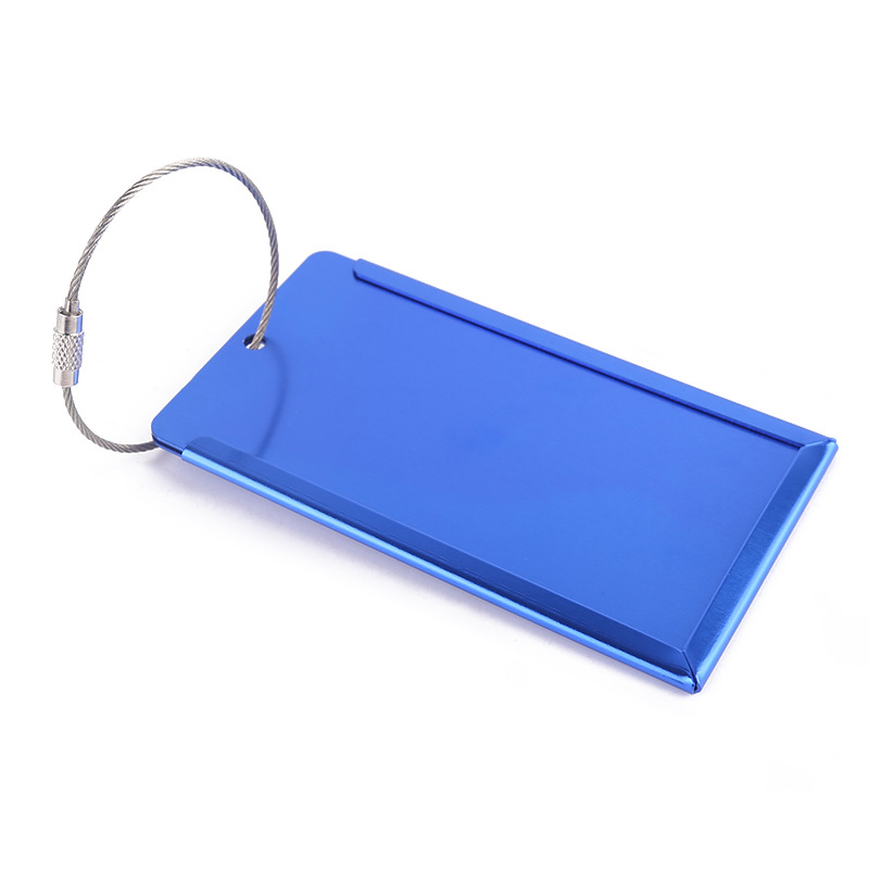 Aluminum Metal Travel ID Identifier Tag 2