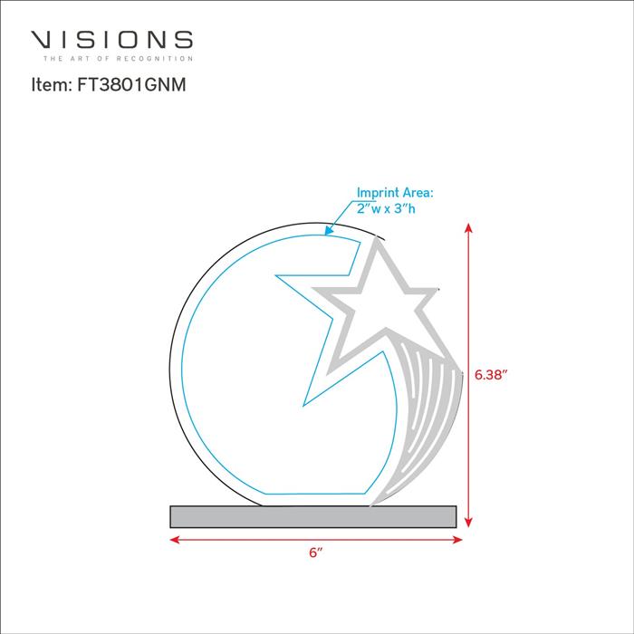 Sculpted Star 8