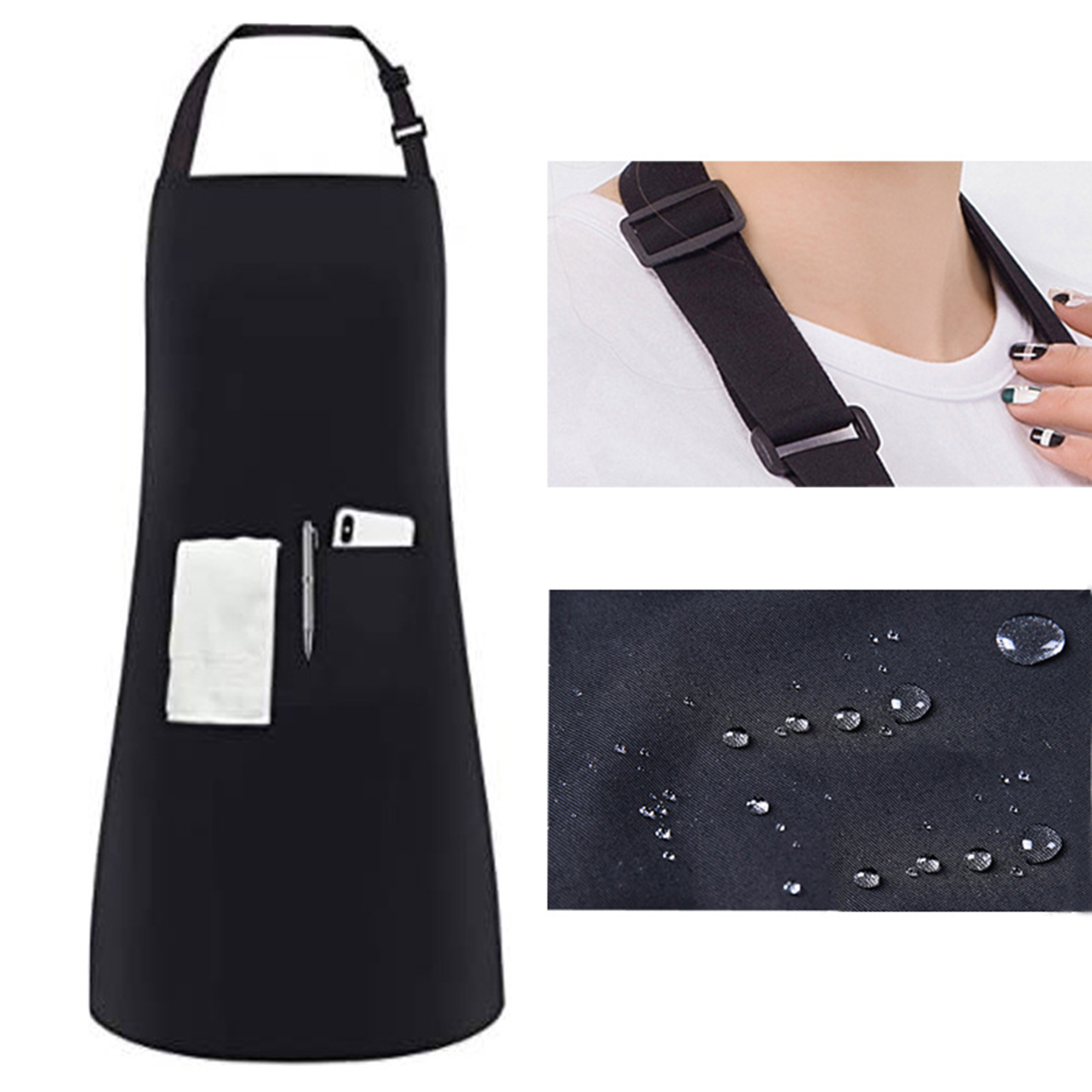 Polyester Apron With 2 Pockets 4