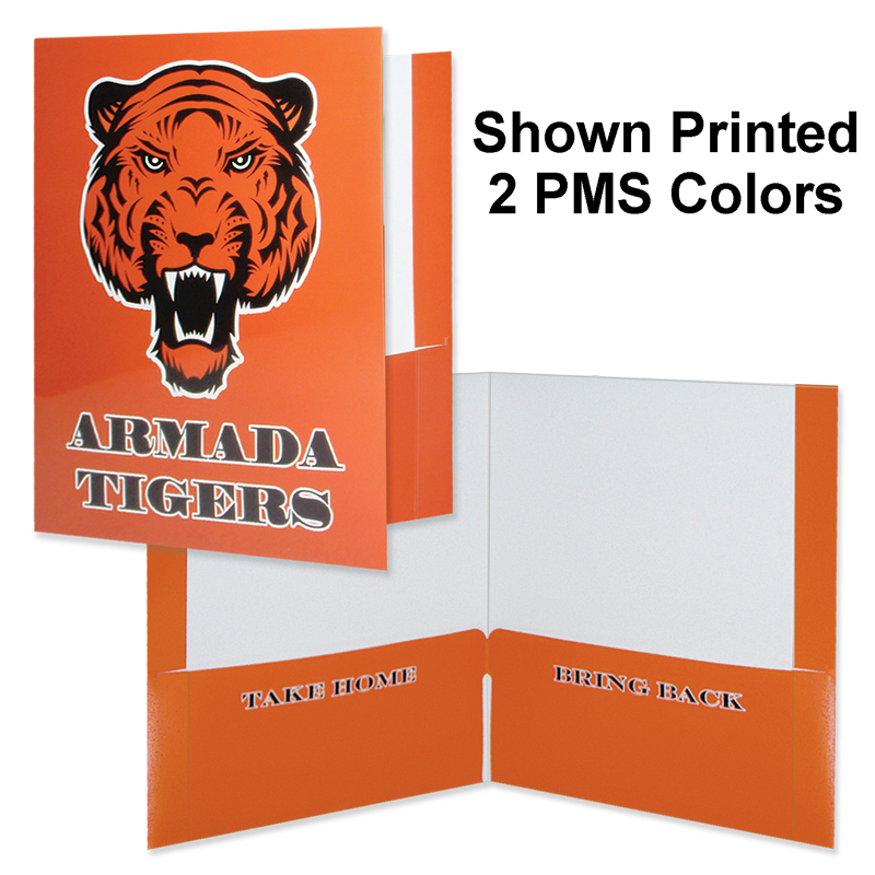 Reinforced Edge Continuous Pocket Folder (9-1/2" x 11-3/4") 2