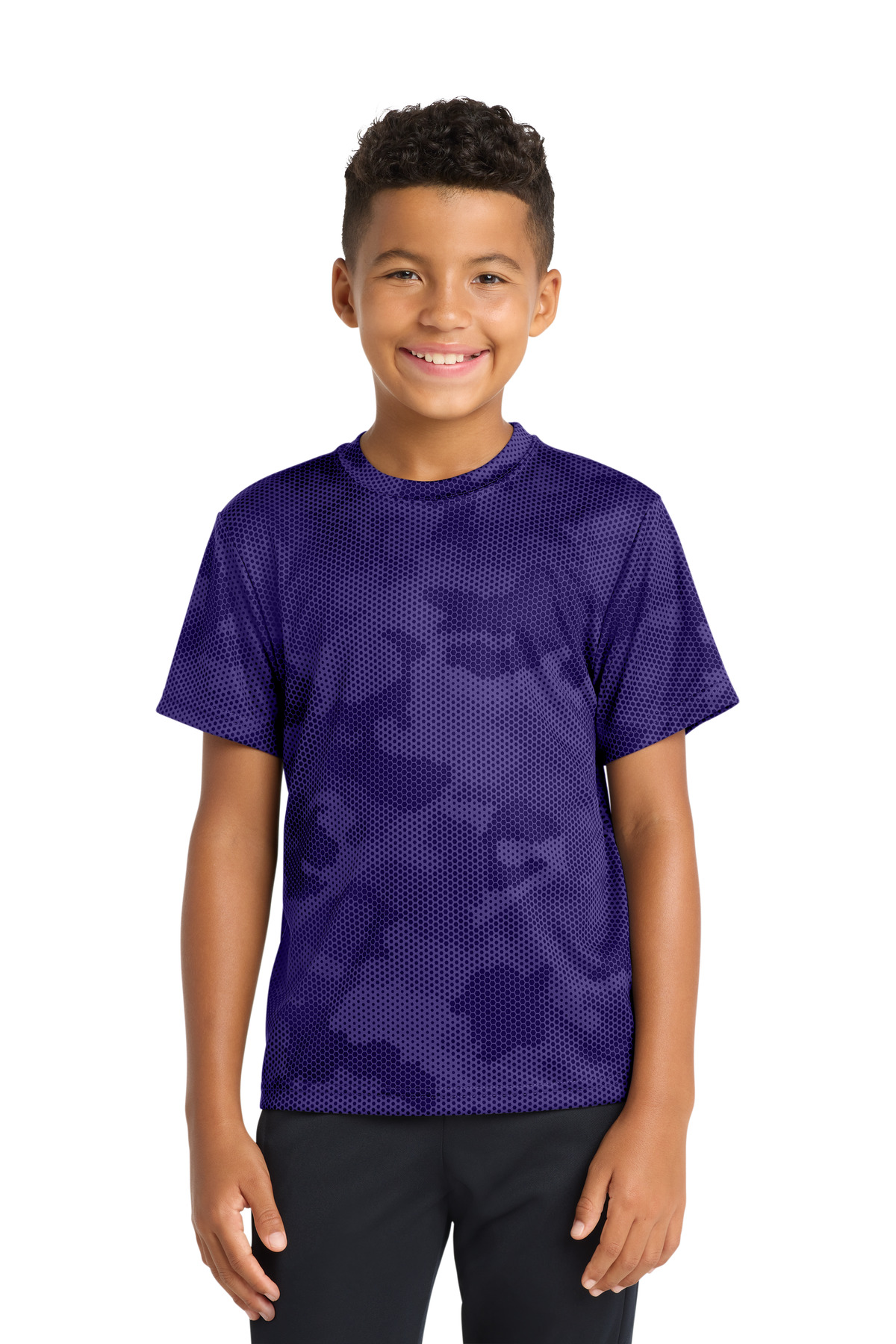 Sport-Tek Youth CamoHex Tee. YST370 54