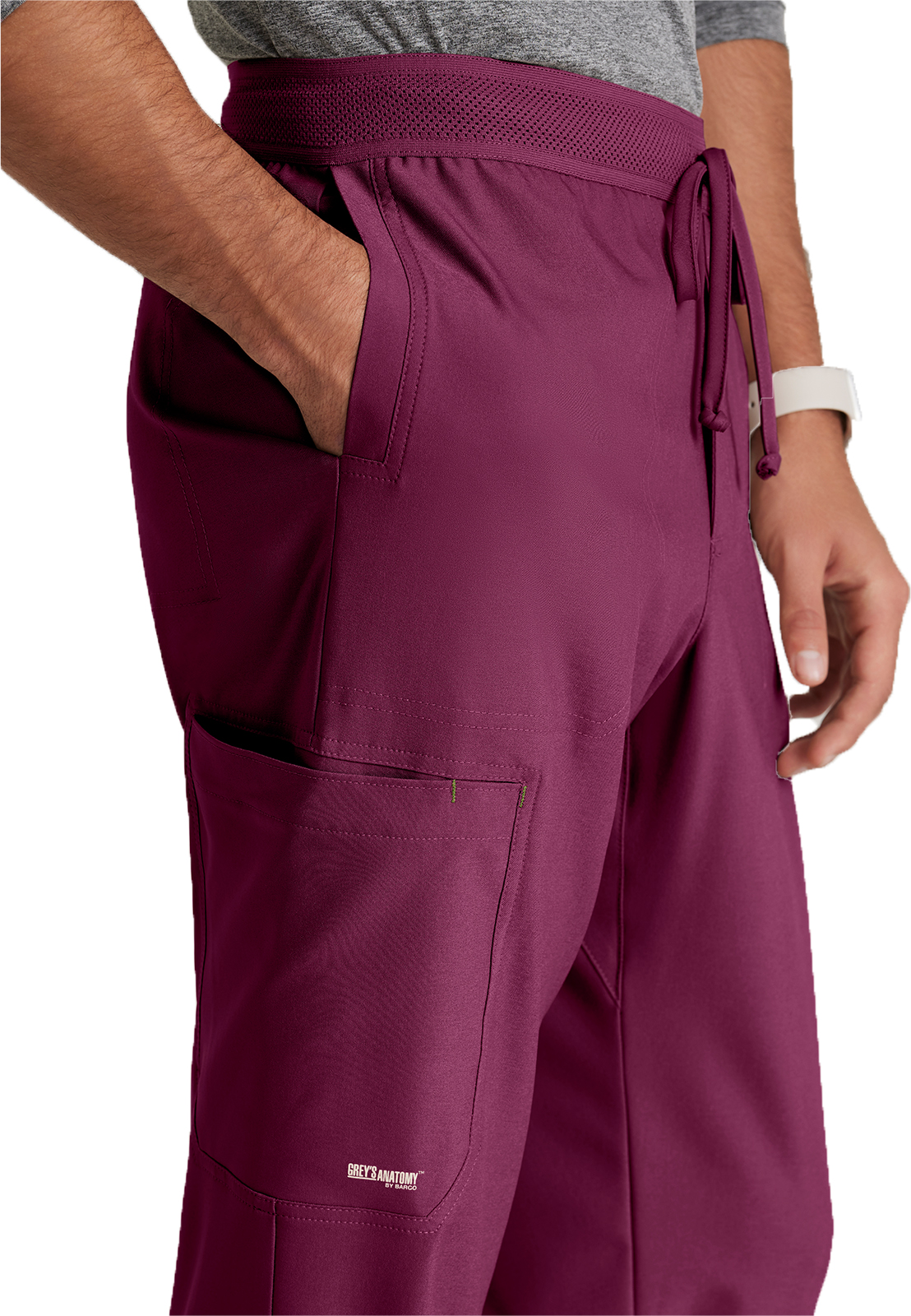 Grey's Anatomy Evolve Stretch - Men's Five-Pocket Slim Leg Highland Scrub Pant 23
