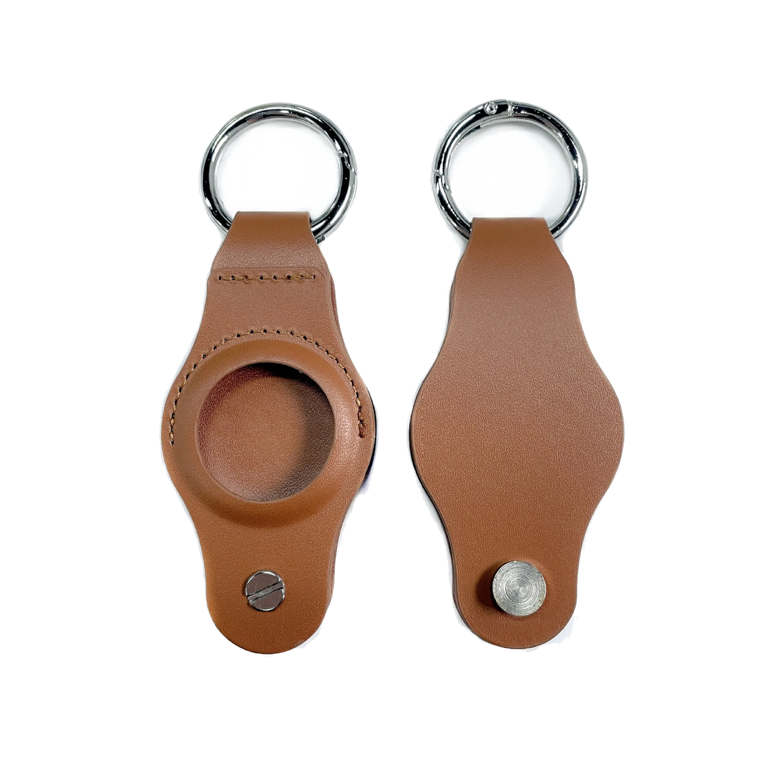 Carbon Fiber AirTag Key Organizer Keychain 9