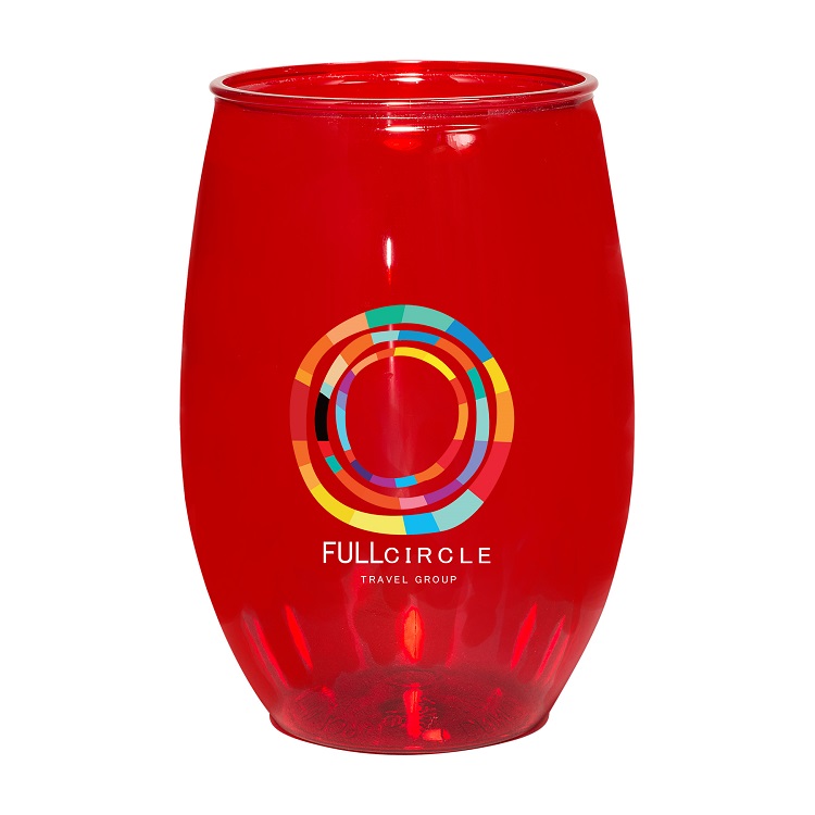JORNIKOLOR PET 16 oz. Stemless Wine Glass 1