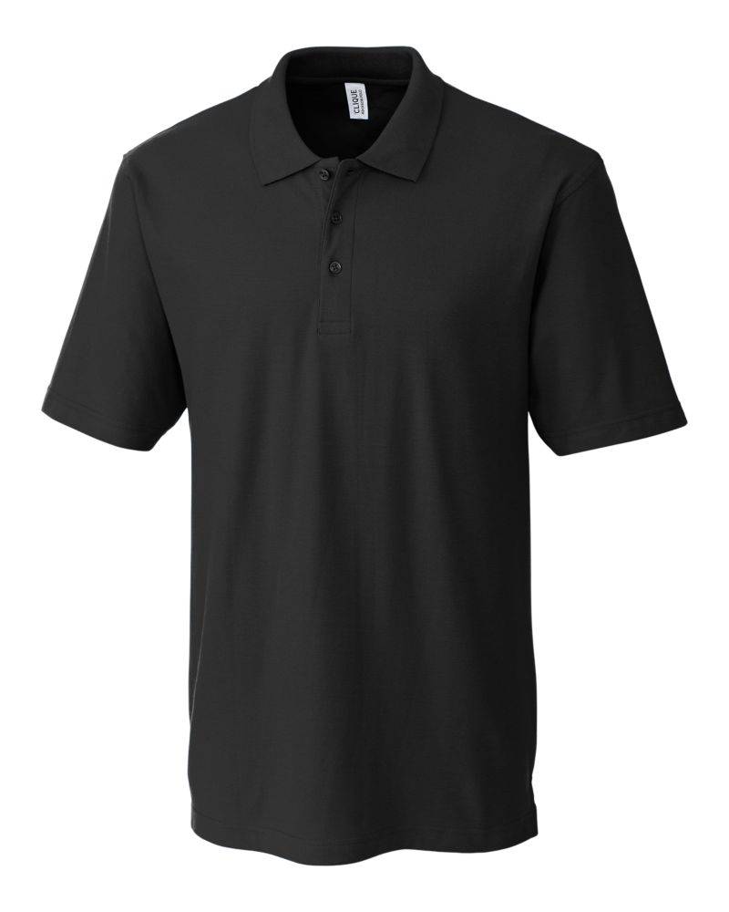 Addison All Cotton Pique Short Sleeve Mens Polo