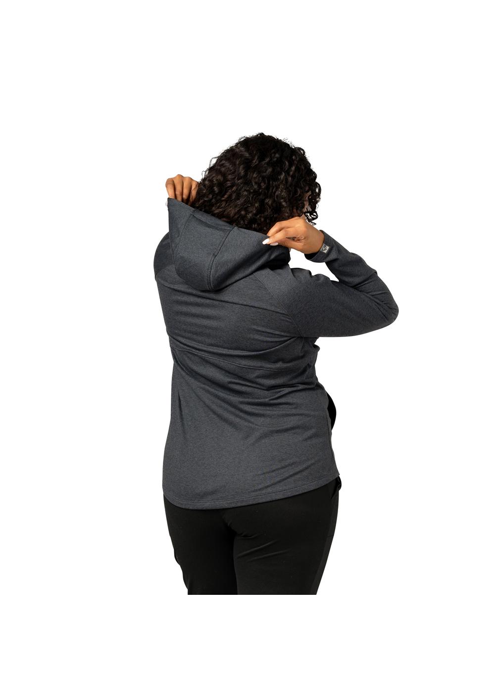 Storm Creek Women's Sidekick Super Soft Midweight Hooded Half Zip 8